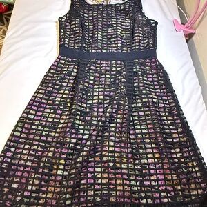 Jessica Simpson Floral Mesh Dress